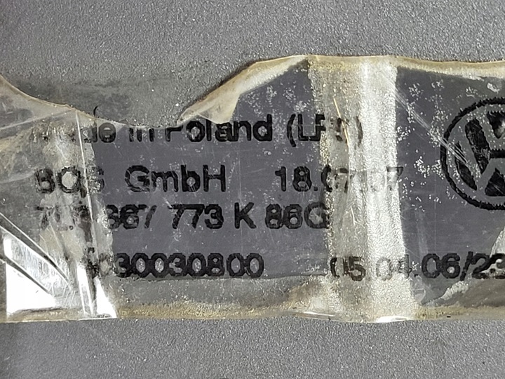 фото №10, Vw touareg i 7l 2002-2010 7l6867773k ролета багажника