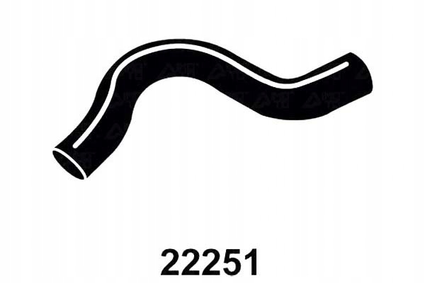 фото №2, Шланг радіатор верх volvo 850 c70 i s70 v70 i x