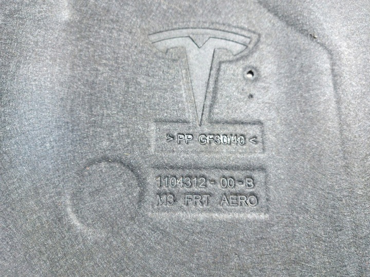 фото №5, Tesla модель 3 плита защита шасси pod двигатель