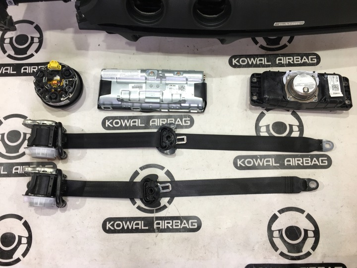 фото №11, Audi a3 8v рестайлінг digital панель консоль подушка безпеки pooduszki ремені оригінал