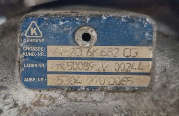 фото №6, Range rover sport l320 2.7 турбіна турбонагнітач