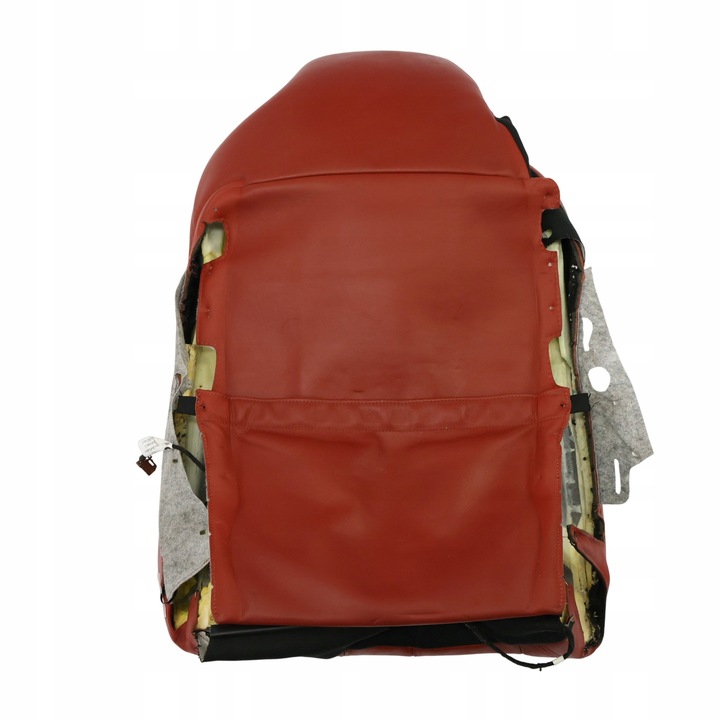 фото №13, Bmw f83 m4 спинка сидіння праві перед нагрівання шкіра merino помаранчева