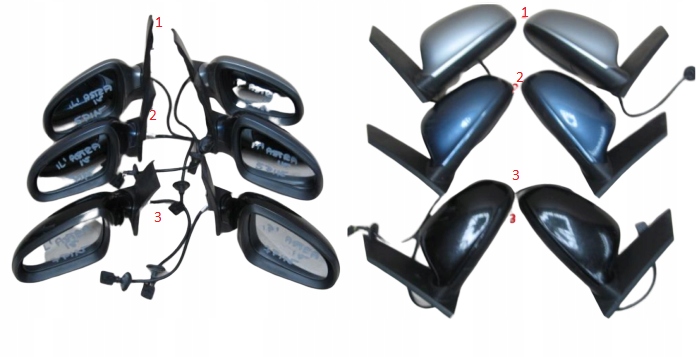 фото №1, Зеркало правые внешние opel astra iv j 5 pin