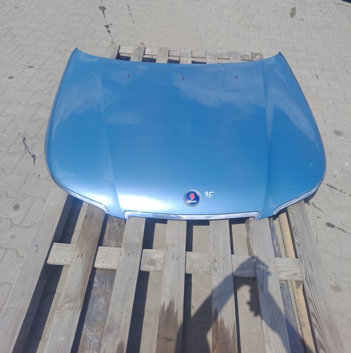 фото №1, Капот кришка двигуна хром saab 9-5 95 рестайлінг