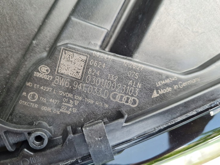 фото №14, Audi a5 s5 8w 8w0 f5 лампы перед полный led динамический 8w6941033d 8w6941034d org