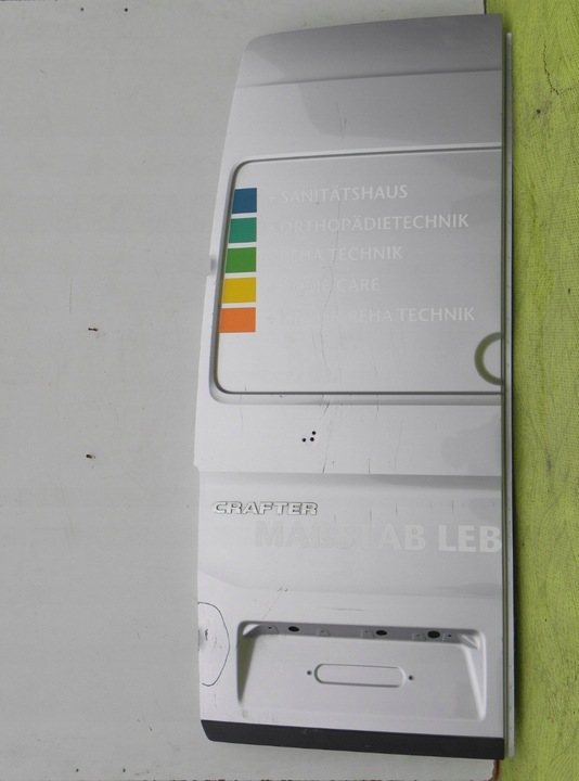 фото №1, Двері зад ліві vw crafter 7c 2 ii 17- оригінал