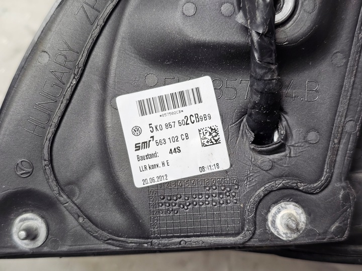 фото №6, Зеркало внешние правые vw golf vi 5k0857502cb