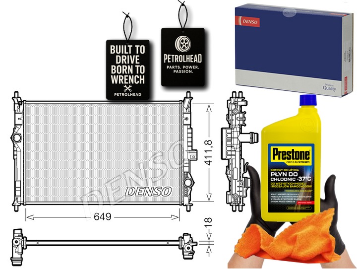фото №1, Радиаторов двигателя воды citroen c4 grand picasso ii c4 #petrolhead pro+ kit5