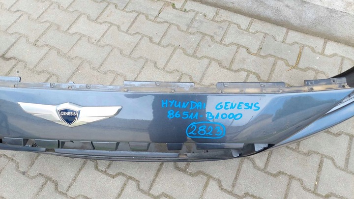 фото №13, Hyundai genesis бампер перед переднє 2823