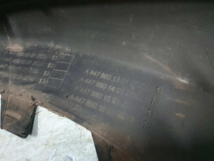 фото №12, Бампер mercedes v-klasa vito w447 перед переднє