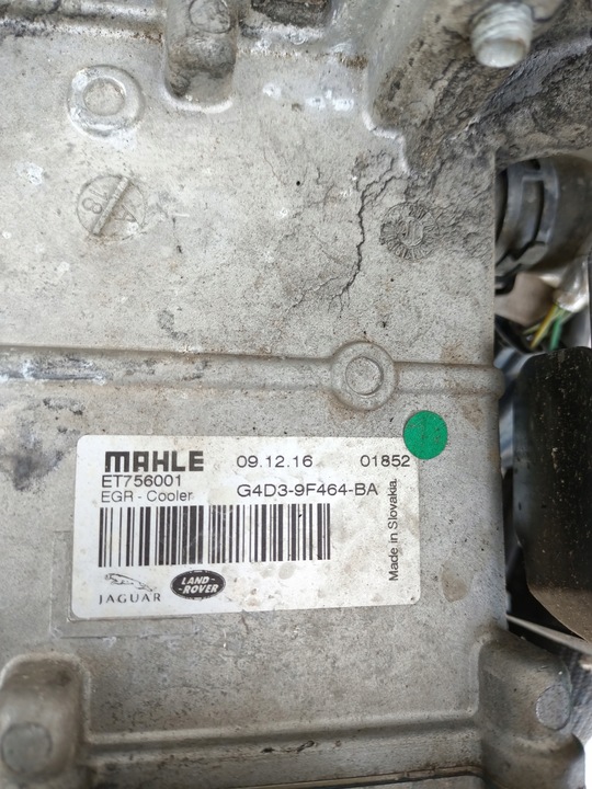 фото №4, Land rover evoque радіаторів вихлопних газів g4d3-9f464-ba