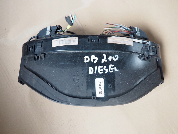 фото №6, Mercedes w210 дизель прилади спідометр  2105406547 європа