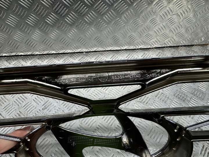 фото №8, Решётка радиатора решётка hyundai tucson n-line iv 4 рестайлинг 2024 бампер перед логотип усиленный