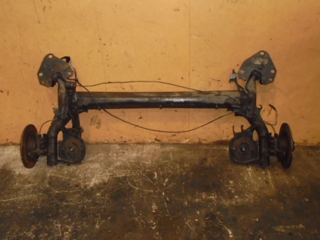 фото №11, Renault kangoo ii 2 08-13 ось балка подвешивание зад задняя