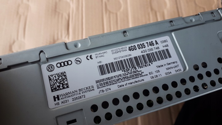 фото №7, A6 c7 4g модуль станція mmi 3g 4g0035746a a7 s6