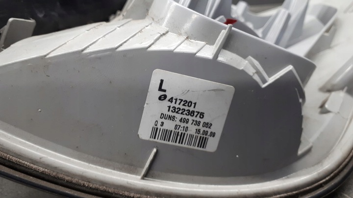 фото №10, 13223675 лампа левый зад opel astra h iii универсал