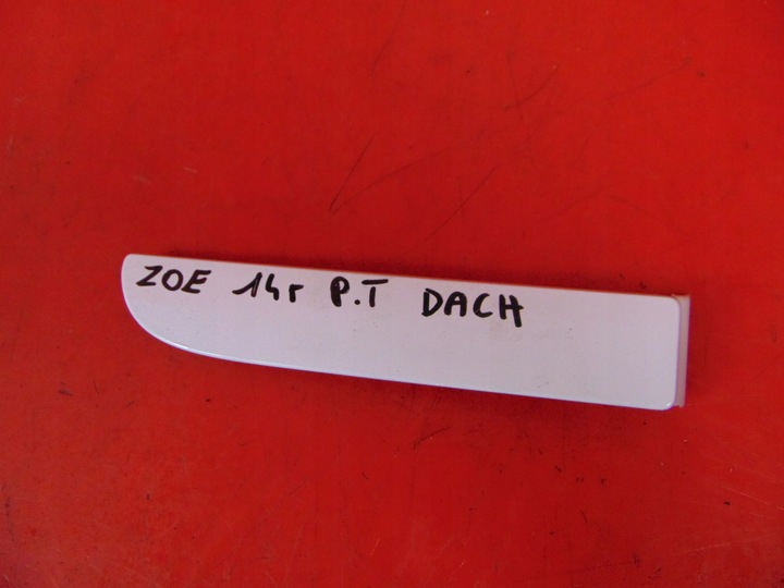 фото №1, Renault zoe 12- планка крышная правая зад задняя заглушка