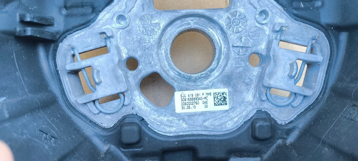 фото №11, Руль skoda fabia iii rapid красивая кожа оригинал