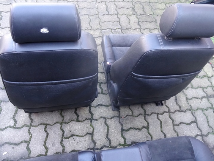 фото №12, Audi s8 d2 сидіння диван шкіра алькантара recaro оригінал
