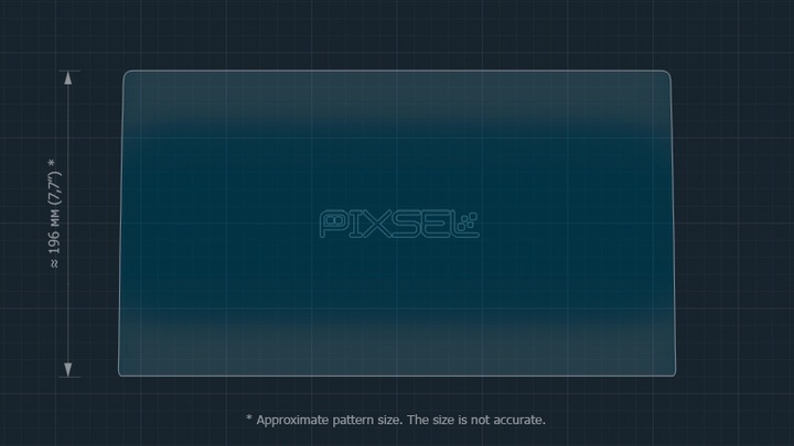 фото №5, Защитные стекло pixsel na монитор volkswagen id. unyx - 16“ 2024 -