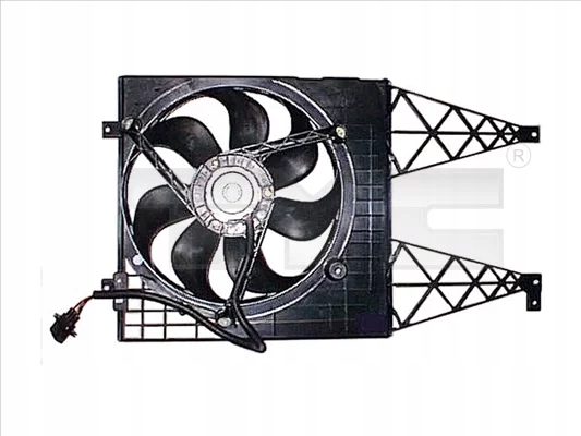 фото №1, Вентилятор радиатор 837-0043 tyc 837-0043 tyc 837-0043 вентилятор,