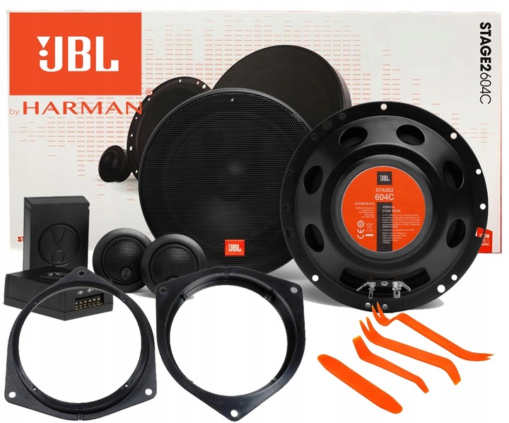 фото №1, Jbl stage 2 604c динаміки toyota corolla avensis