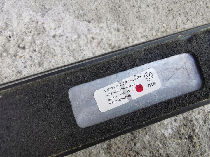 фото №8, Рейлинги крышные vw golf vii 12-20