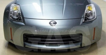 фото №2, Nissan 350z - хромированные планки хром решётка радиатора решётка бампера тюнинг