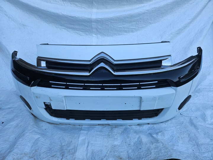 фото №1, Citroen berlingo iii рестайлинг бампер перед решётка радиатора хром усилитель