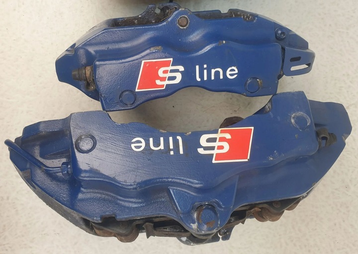 фото №9, Audi q7 4l s-line суппорт зажимы тормозные перед зад brembo комплект