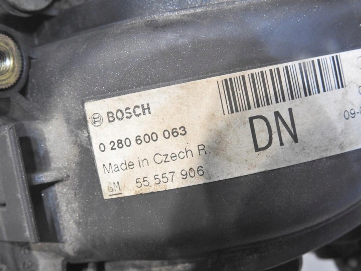 фото №7, Колектор всмоктуючий opel corsa d 1.2 16v 55557906 0280600063