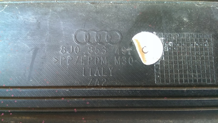 фото №6, Планка порогова права audi tt s-line 8j0853492c