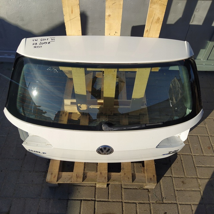 фото №5, Кришка кришка багажника volkswagen golf vii рестайлінг hb