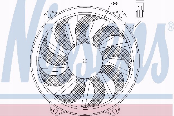 фото №2, Вентилятор радиатор citroen