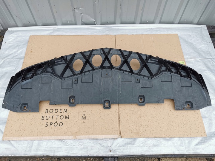 фото №1, Mercedes a-klasa w169 рестайлінг 08-12 плита захист pod бампер переднє перед