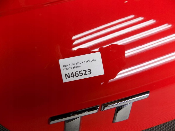 фото №4, Audi tt 8s крышка багажника стекло 14r ly3u