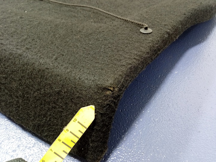 фото №4, Citroen c4 i 3d 04- полка багажника зад задняя