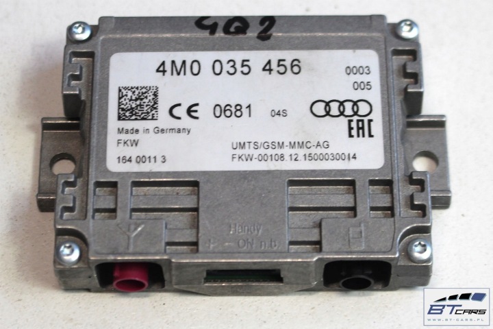фото №13, Audi a4 tt q7 усилитель антенный gsm 4m0035456 4m