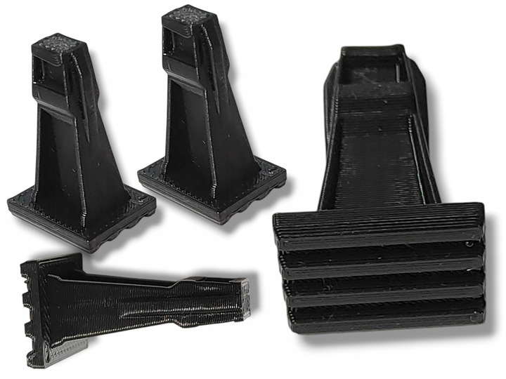 фото №1, 4x кліпса / штифт накладки / планки заднього порога master iii, movano, nv400