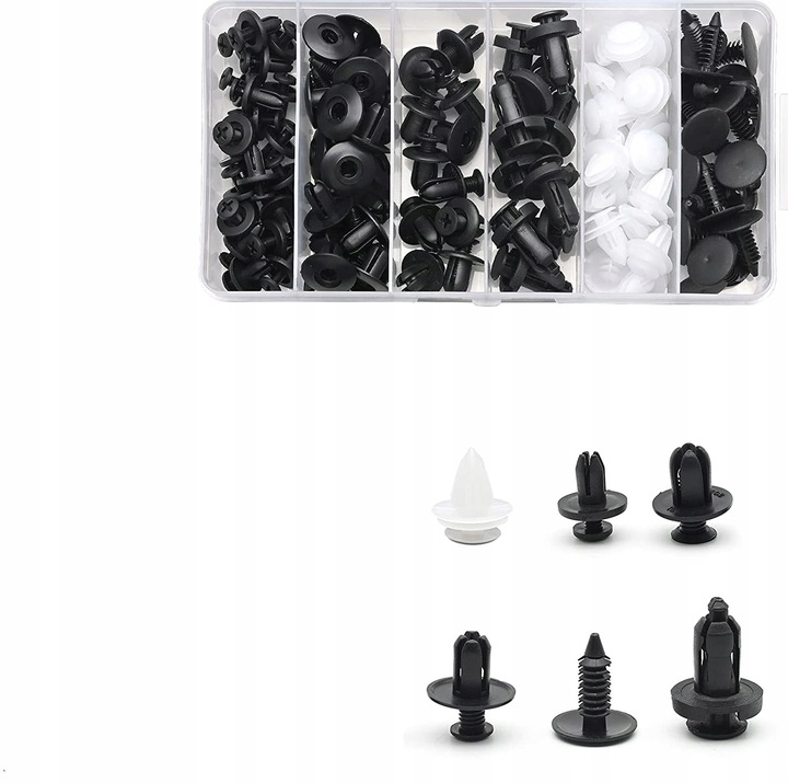 фото №7, Застібки кліпси кліпси автомобільні do автомобіль оббивка автомобільної 100szt