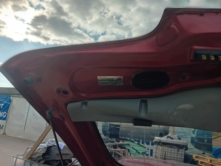 фото №11, Крышка багажника зад задняя голый fiat seicento 132a