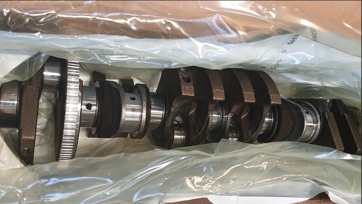 фото №10, Wał коленчатый bmw n52 n53, 3l n52b30 n53b30, 7541970 7553279 11217553279 новый