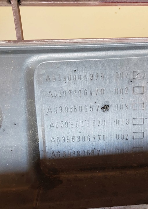 фото №9, Mercedes vito ii w639 03-10 бампер перед переднє a6398805070