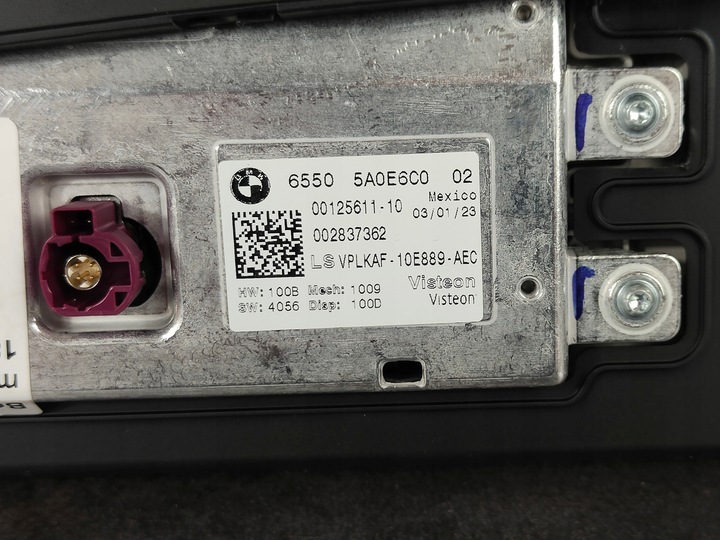 фото №7, Bmw z4 g29 монитор дисплей экран информационный 5a0e6c0