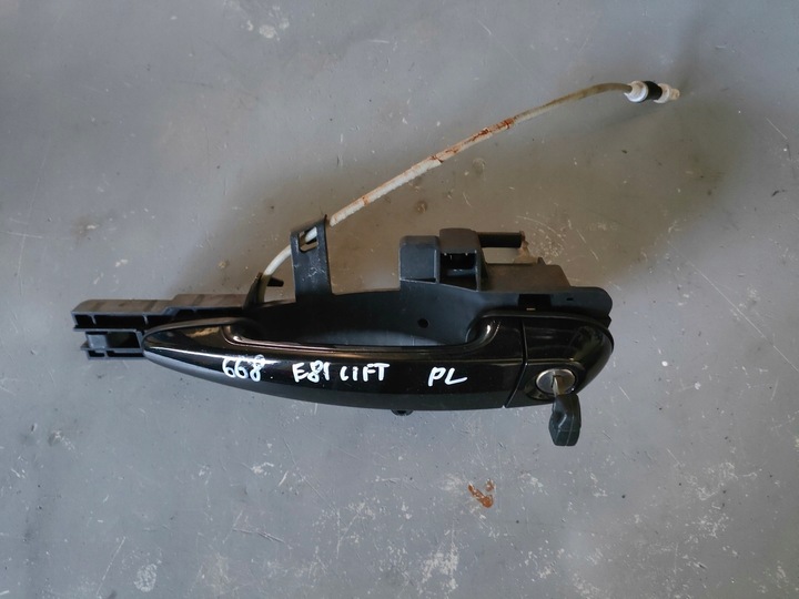 фото №1, Bmw e81 ручка двері лівий перед ключ schwarz 2