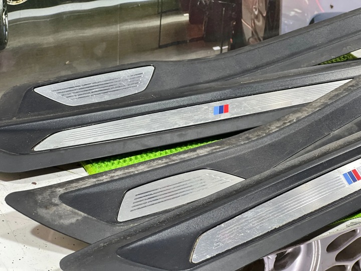 фото №9, Bmw 3 f30 планки накладки порогові m набір комплект доставка безкоштовно