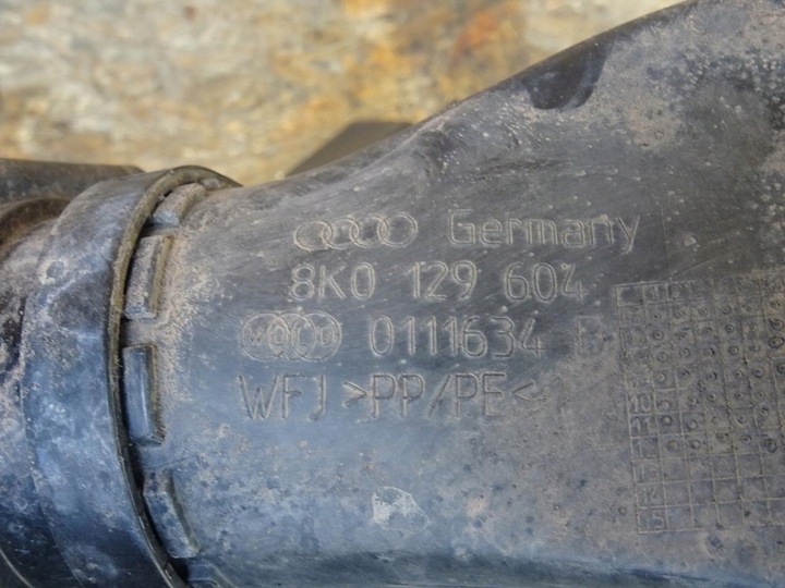 фото №13, Audi a4 b8 a5 8t 2.0 tdi корпус фильтра воздуха 8k0133837bf