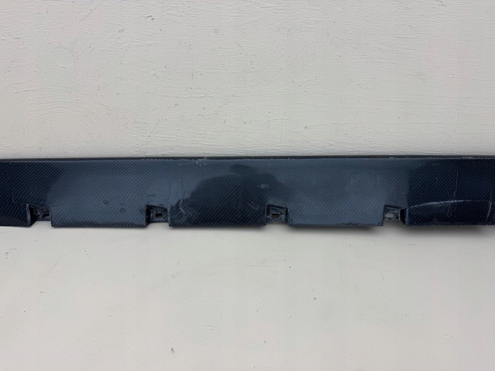 фото №3, Ford mustang vi mk6 gt 14- планка пороговая порог левая накладка порога карбон