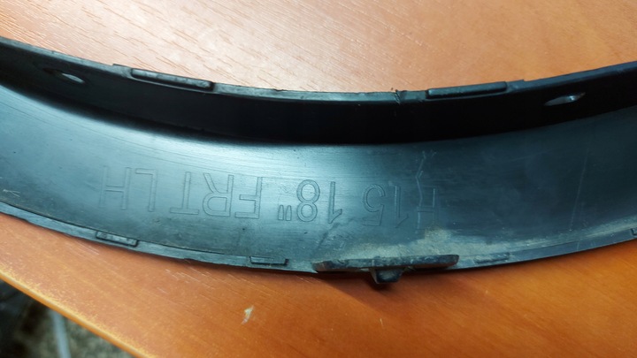 фото №14, Планка накладка крыльев левая левый перед передняя bmw x5 f15