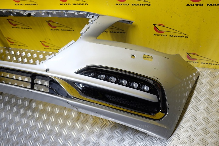 фото №9, Hyundai genesis g80 рестайлінг 18- бампер перед led usa